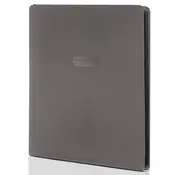 EVORETRO EVORETRO 9-POCKET ZIP-UP TRADING CARD ZIPPER BINDER FOR 360 CARDS GRAY