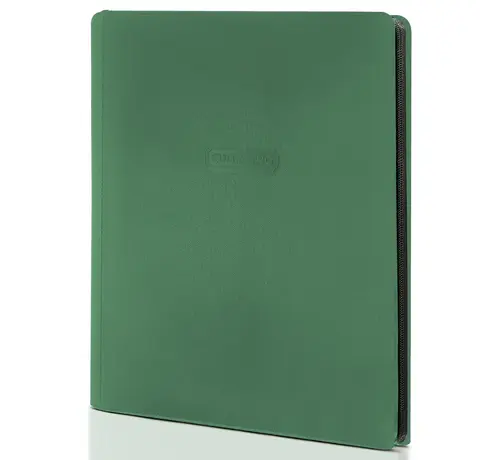 EVORETRO EVORETRO 9-POCKET ZIP-UP TRADING CARD ZIPPER BINDER FOR 360 CARDS GREEN