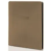 EVORETRO EVORETRO 9-POCKET ZIP-UP TRADING CARD ZIPPER BINDER FOR 360 CARDS BROWN