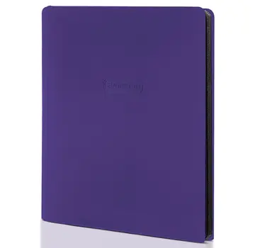 EVORETRO EVORETRO 9-POCKET ZIP-UP TRADING CARD ZIPPER BINDER FOR 360 CARDS PURPLE
