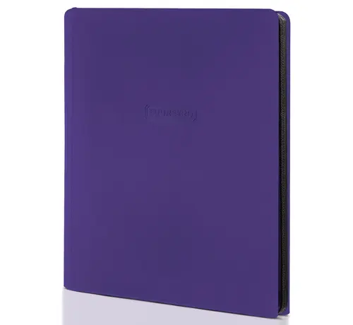 EVORETRO EVORETRO 9-POCKET ZIP-UP TRADING CARD ZIPPER BINDER FOR 360 CARDS PURPLE