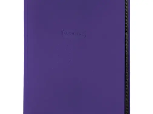 EVORETRO EVORETRO 9-POCKET ZIP-UP TRADING CARD ZIPPER BINDER FOR 360 CARDS PURPLE