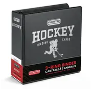 EVORETRO EVORETRO 3-INCH TRADING CARD RING BINDER | COLLECTOR ALBUM BLACK HOCKEY