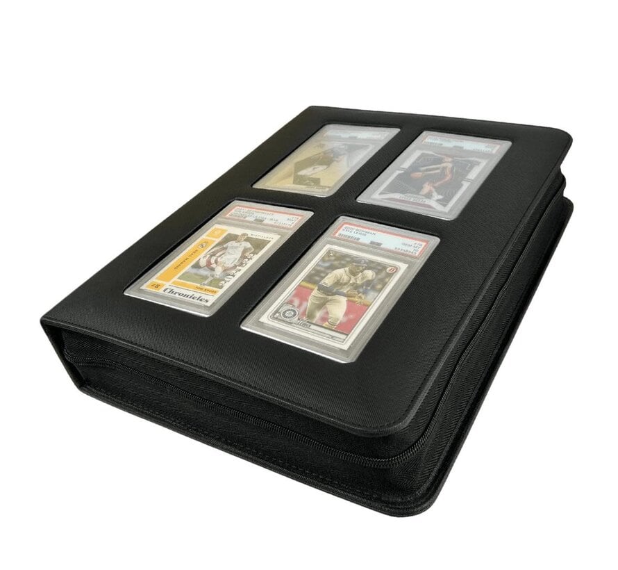EVORETRO SLAB BINDER FOR GRADED CARDS - HOLDS 36 SLABS (PSA, CGC CSG & 1-TOUCHES)