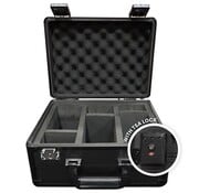 EVORETRO EVORETRO ALUMINUM GRADED CARD STORAGE BOX, TSA LOCK 3 ROW BLACK