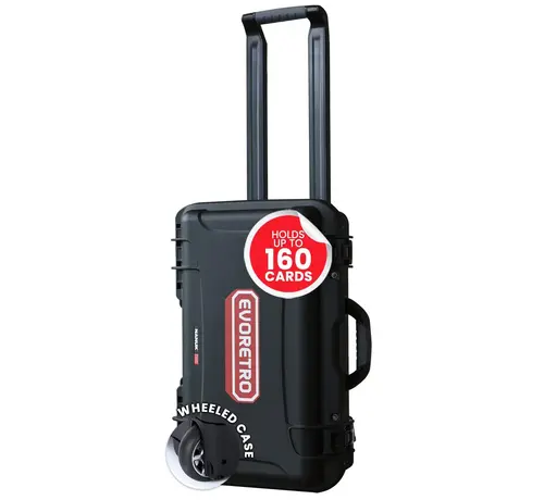EVORETRO EVORETRO WATERPROOF WHEELED CARD CASE - HOLDS 160 GRADED SLABS
