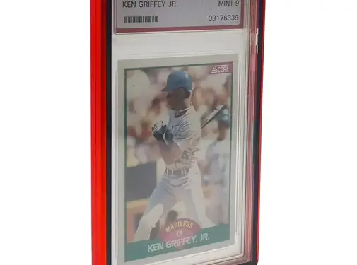 EVORETRO EVORETRO MAGNETIC CASE BUMPER FOR PSA SLAB GRADED CARD PACK OF 1 RED