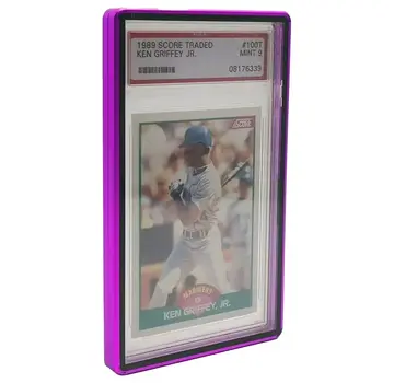 EVORETRO EVORETRO MAGNETIC CASE BUMPER FOR PSA SLAB GRADED CARD PACK OF 1 PURPLE