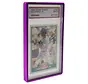EVORETRO MAGNETIC CASE BUMPER FOR PSA SLAB GRADED CARD PACK OF 1 PURPLE
