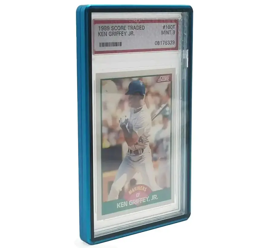 EVORETRO MAGNETIC CASE BUMPER FOR PSA SLAB GRADED CARD PACK OF 1 BLUE