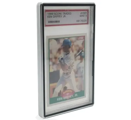 EVORETRO EVORETRO MAGNETIC CASE BUMPER FOR PSA SLAB GRADED CARD PACK OF 1 SILVER