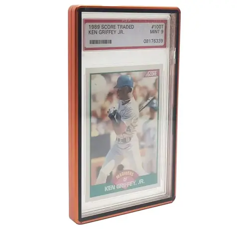 EVORETRO EVORETRO MAGNETIC CASE BUMPER FOR PSA SLAB GRADED CARD PACK OF 1 ORANGE