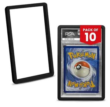 EVORETRO EVORETRO BUMPER GRADED SLAB PROTECTOR FOR PSA BLACK PACK OF 10