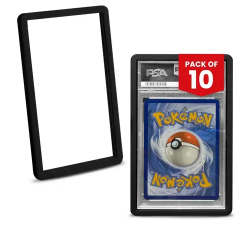 EVORETRO EVORETRO BUMPER GRADED SLAB PROTECTOR FOR PSA BLACK PACK OF 10