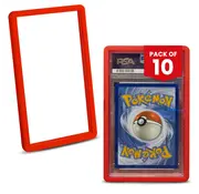 EVORETRO EVORETRO BUMPER GRADED SLAB PROTECTOR FOR PSA RED PACK OF 10