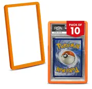 EVORETRO EVORETRO BUMPER GRADED SLAB PROTECTOR FOR PSA ORANGE PACK OF 10