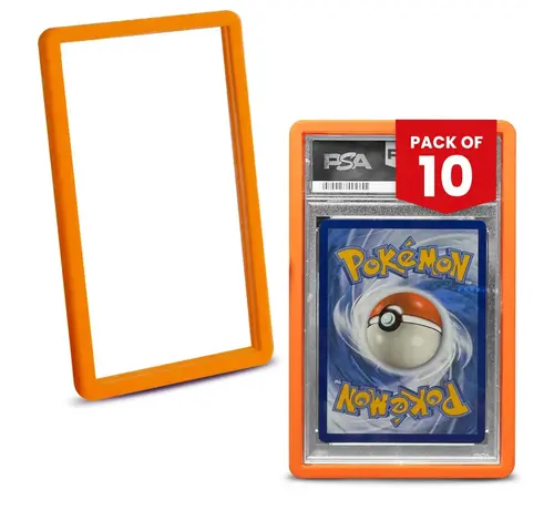 EVORETRO EVORETRO BUMPER GRADED SLAB PROTECTOR FOR PSA ORANGE PACK OF 1