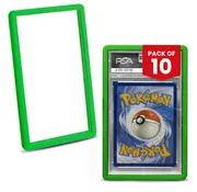 EVORETRO EVORETRO BUMPER GRADED SLAB PROTECTOR FOR PSA GREEN PACK OF 10
