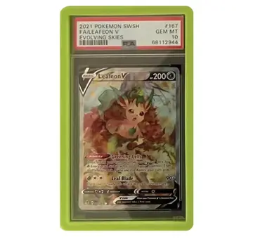 EVORETRO EVORETRO BUMPER GRADED SLAB PROTECTOR FOR PSA YELLOW-GREEN PACK OF 10