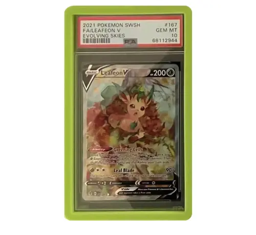 EVORETRO EVORETRO BUMPER GRADED SLAB PROTECTOR FOR PSA YELLOW-GREEN PACK OF 10