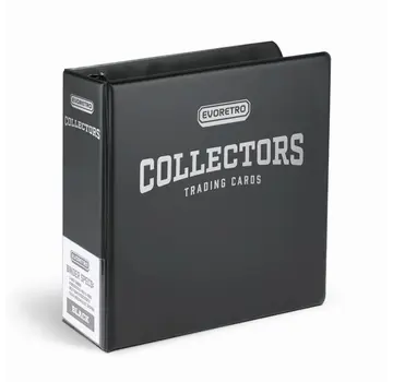 EVORETRO EVORETRO 3-INCH TRADING CARD RING BINDER | COLLECTOR ALBUM BLACK