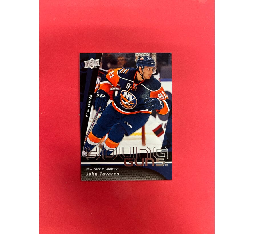 2009-10 UPPER DECK SERIES 1 JOHN TAVARES YOUNG GUNS