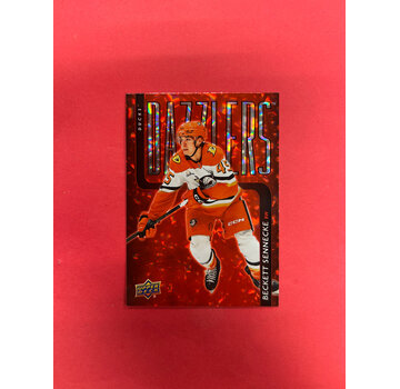 UPPER DECK 2025-26 UPPER DECK SERIES 2 BECKETT SENNECKE RED DAZZLER SP