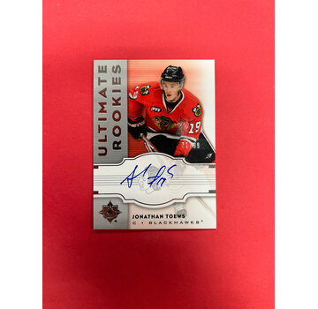 UPPER DECK 2007-08 UPPER DECK ULTIMATE JONATHAN TOEWS ROOKIE AUTO /99