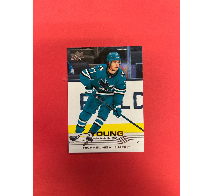 2025-26 UPPER DECK SERIES 2 MICHAEL MISA YOUNG GUNS