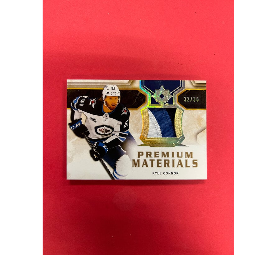 2020-21 UPPER DECK ULTIMATE KYLE CONNOR PREMIUM MATERIALS /35