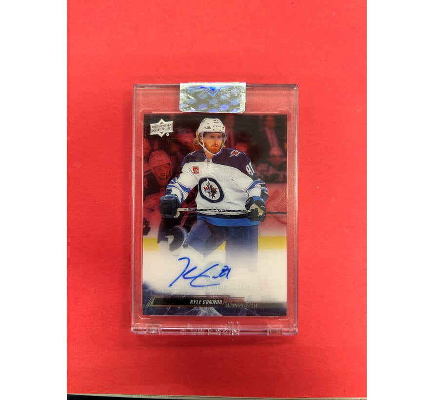 2022-23 UPPER DECK CLEAR CUT KYLE CONNOR AUTOGRAPH