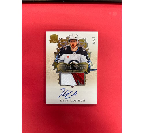 UPPER DECK 2024-25 UPPER DECK THE CUP KYLE CONNOR THE NHL COLLECTION PATCH AUTO /25