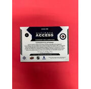 UPPER DECK 2020-21 UPPER DECK ULTIMATE CONNOR HELLEBUYCK ACCESS JERSEY AUTO /65