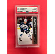 UPPER DECK 2021 UPPER DECK COLE PERFETTI YOUNG GUNS PSA GRADED 10