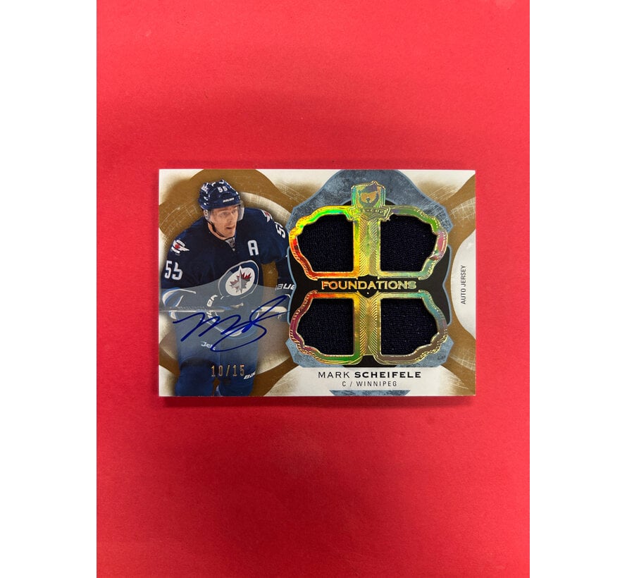 2016-17 UPPER DECK THE CUP MARK SCHEIFELE FOUNDATIONS /15