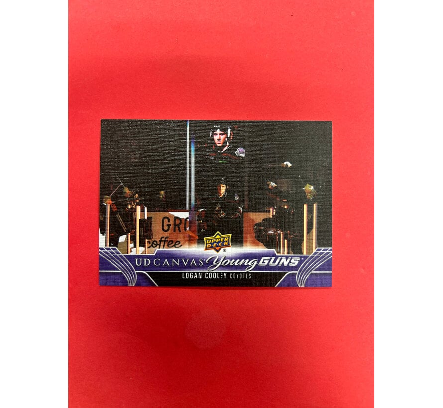 2023-24 UPPER DECK EXTENDED LOGAN COOLEY YOUNG GUNS CANVAS