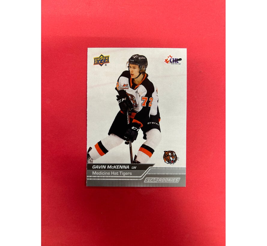 2023-24 UPPER DECK CHL GAVIN MCKENNA STAR ROOKIES