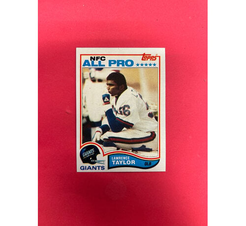 TOPPS 1983 TOPPS LAWENCE TAYLOR ROOKIE NM