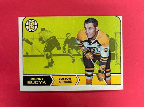 O-PEE-CHEE 1968-69 O-PEE-CHEE JOHNNY BUCYK NM