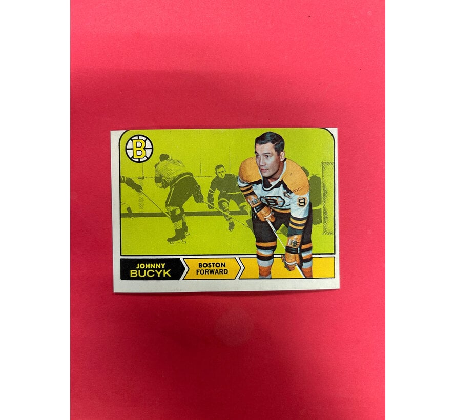 1968-69 O-PEE-CHEE JOHNNY BUCYK NM