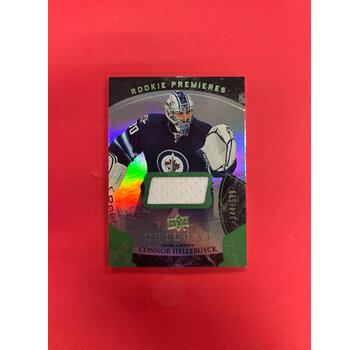 UPPER DECK 2015-16 UPPER DECK TRILOGY CONNOR HELLEBUYCK ROOKIE PERMIERES JERSEY /599