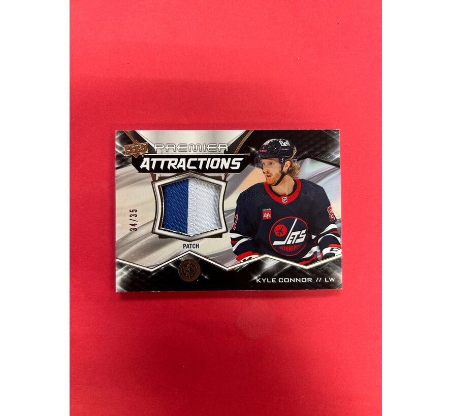 2022-23 UPPER DECK PREMIER KYLE CONNOR ATTRACTIONS PATCH /35