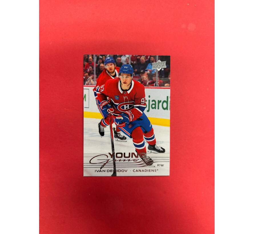 2025-26 UPPER DECK SERIES 1 IVAN DEMIDOV YOUNG GUNS