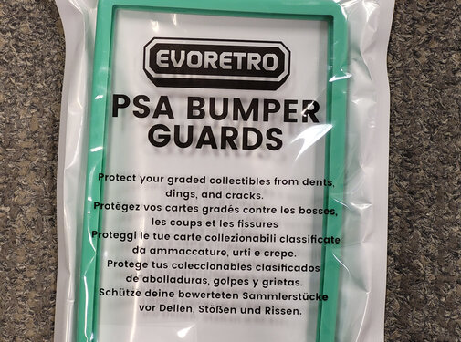 EVORETRO EVORETRO BUMPER GRADED SLAB PROTECTOR FOR PSA MINT LIGHT GREEN PACK OF 1