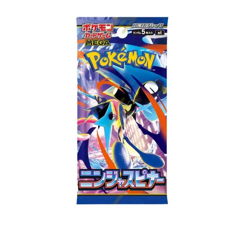 POKEMON POKEMON JAPANESE NINJA SPINNER BOOSTER PACK