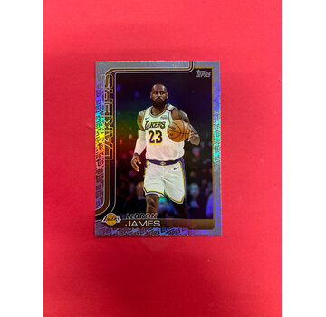 TOPPS 2025 TOPPS LEBRON JAMES FANATICS EXCLUSIVE LOGO PARALLEL
