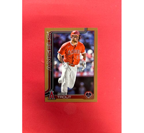 TOPPS 2025 TOPPS BASEBALL MIKE TROUT BRONZE /2025