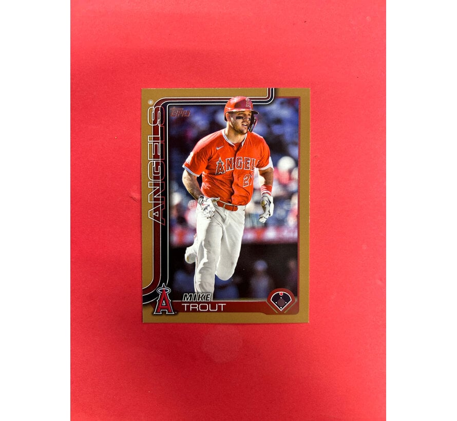 2025 TOPPS BASEBALL MIKE TROUT BRONZE /2025
