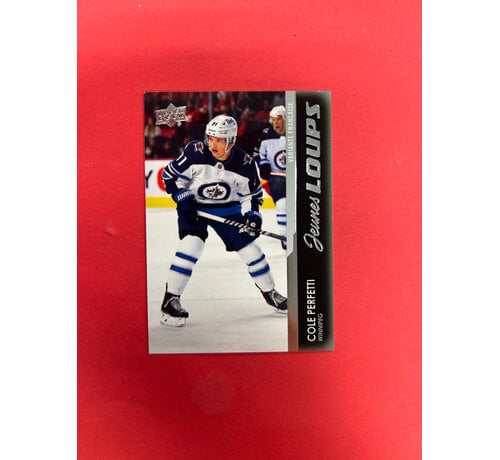 UPPER DECK 2021-22 UPPER DECK SERIES 2 COLE PERFETTI YOUNG GUNS FRENCH