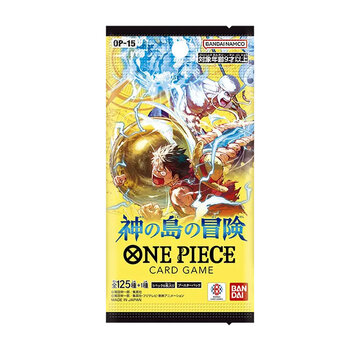 ONE PIECE JAPANESE ONE PIECE OP-15 ISLAND OF GOD BOOSTER PACK